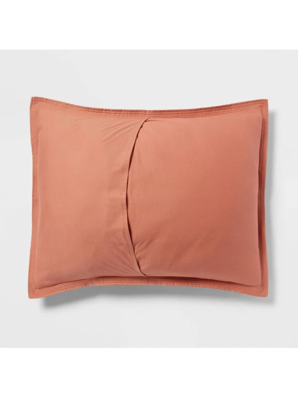 Threshold King Velvet Comforter and Sham 3 piece Set •Light Terracotta•